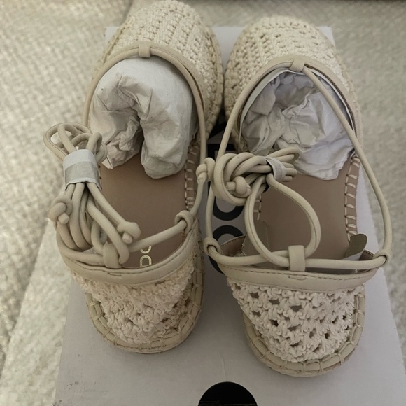 Aldo Picot slight wedge espadrilles Beige size 9 - Picture 5 of 7